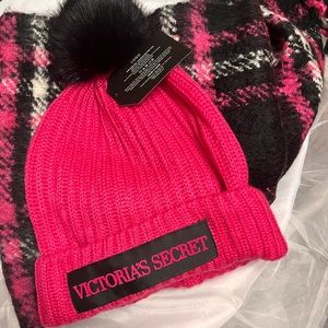 Victoria Secret Beanie and Scarf set